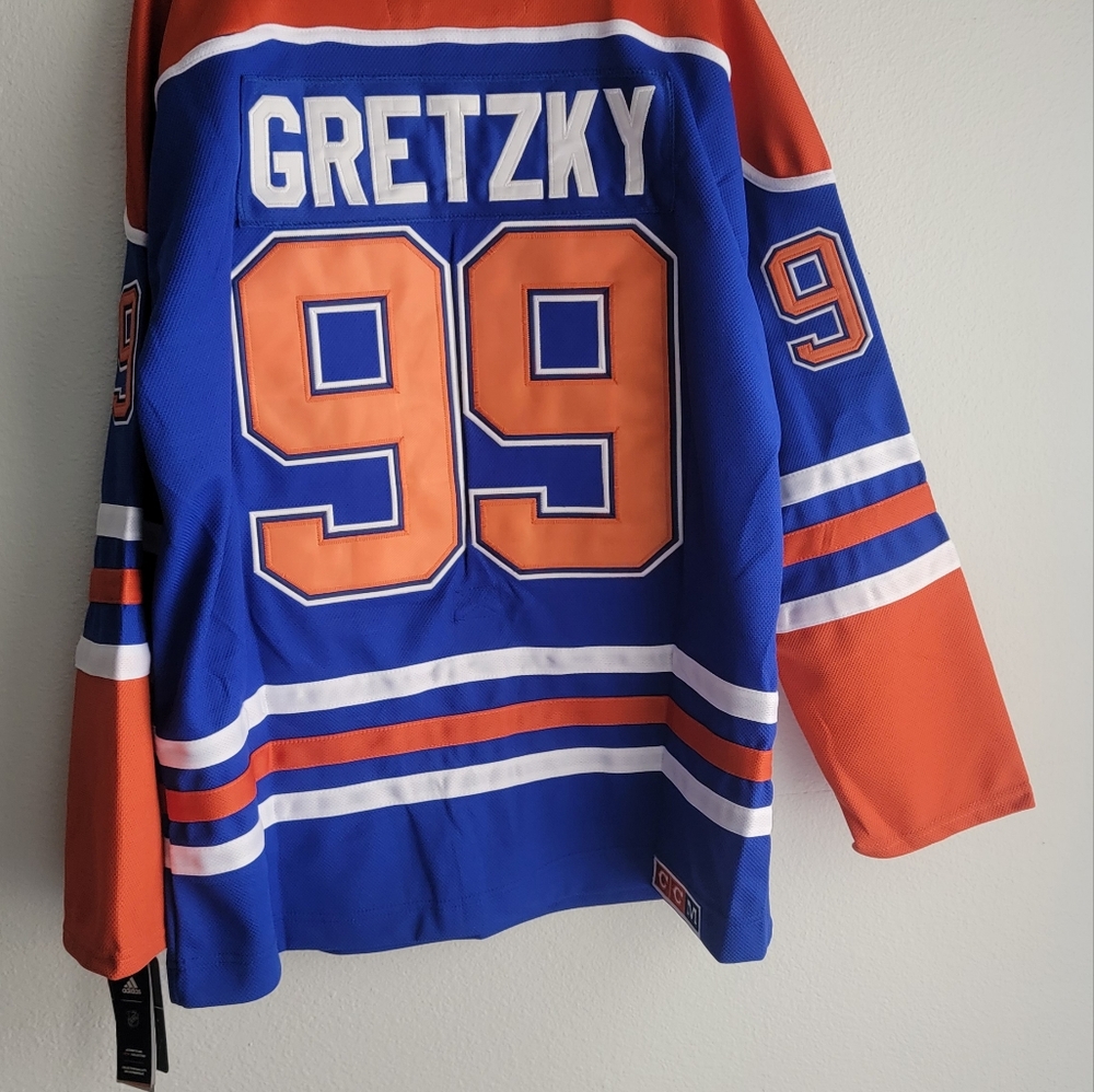 New NHL Jersey Oilers Edmonton GRETZKY #99